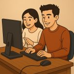 استخدام غیرحضوری خانم و آقا