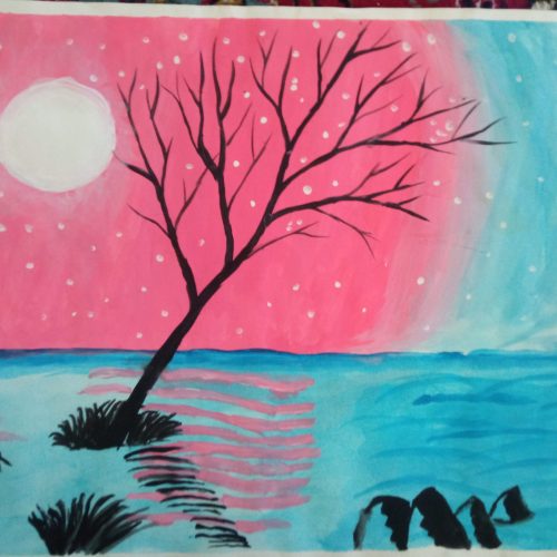 نقاشی روی کاغذ مخصوص