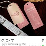 طراحی و تولید تخصصی مارک پارچه ای ،کارت آویز پوشاک