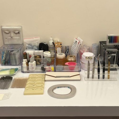 تمامی وسایل اکستنشن مژه