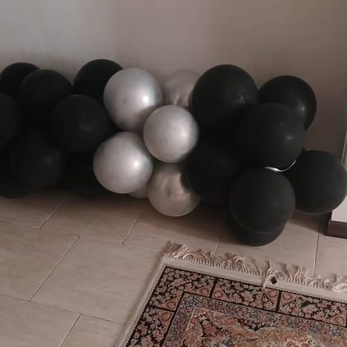 ریسه بادکنک آرایی.