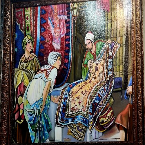 تابلو نقاشی رنگ روغن