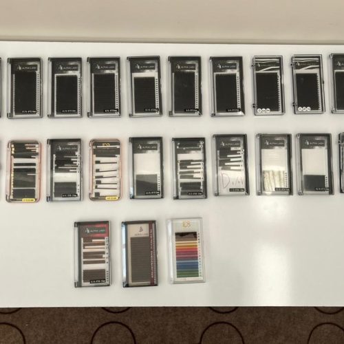 تمامی وسایل اکستنشن مژه