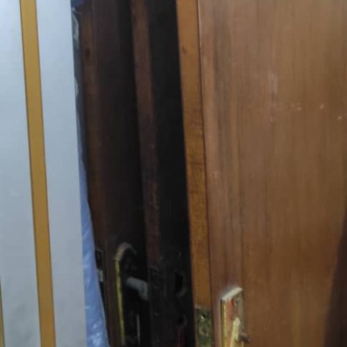 درب چوبی سه عدد