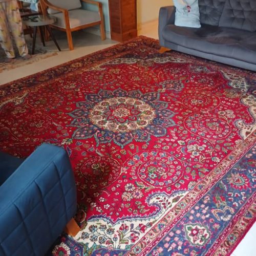 فرش دستبافت قدمت 50 سال