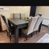 میز و صندلی نهار خوری 6نفره، سالم، جنس ترک،