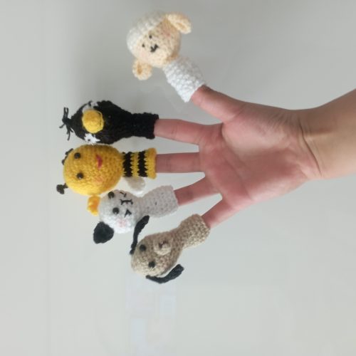 عروسک های انگشتی بافتنی