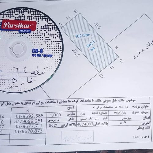 یک قطعه زمین