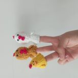 عروسک های انگشتی بافتنی