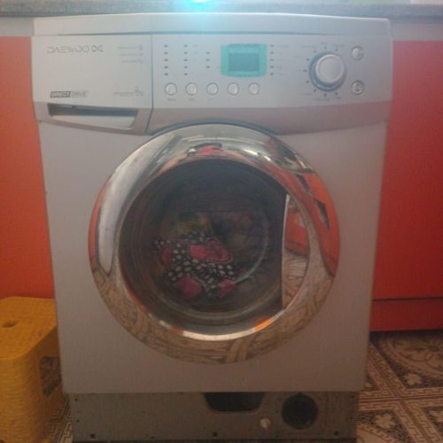 لباسشویی دوو 8kموتور براشلس در حد نو