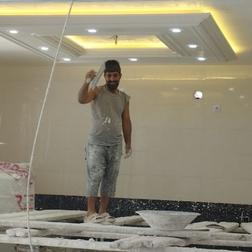 گچ کاری ساختمان
