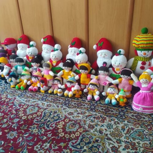 عروسک های بافتنی