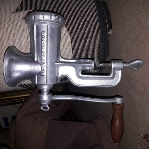 چرخ گوشت دستی آلومینیومی