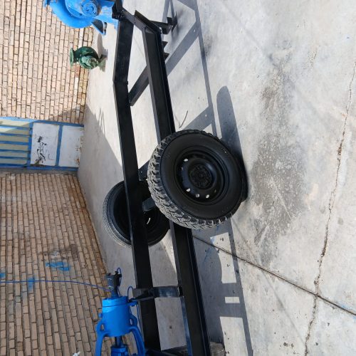 پمپ آب با شاسی