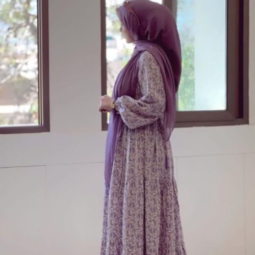 عبا گل گلی مزون دوز