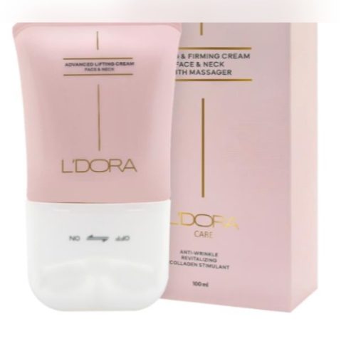 کرم لیفتینگ صورت و گردن جوانساز ماساژوردار لدورا🤩 دیگه بوتاکس نکن