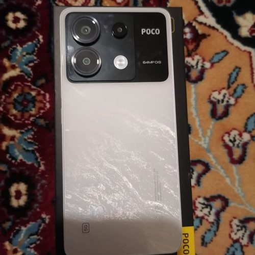 فوری گوشی شیائومی  Poco X6 5G در حد نو: دو سیمکارته، حافظه 256، رم 12، رام گلوبال🔥