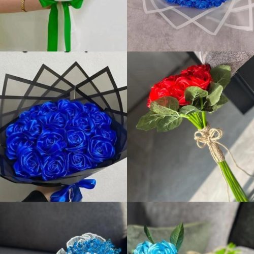 انواع گل های روبانی وبوکت پروانه ای،باهربودجه ای