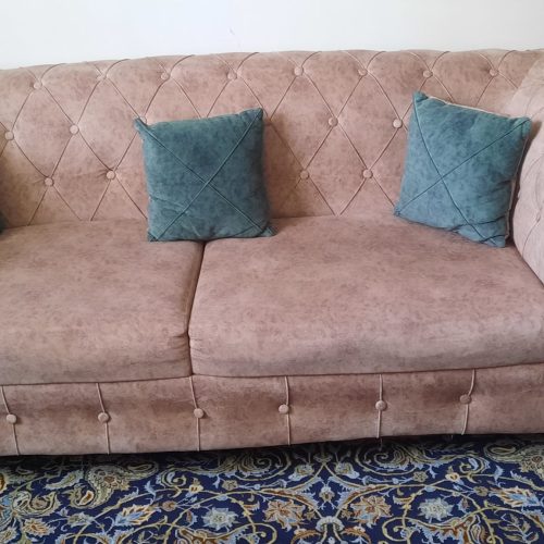 مبلمان 7 نفره چستر سالم و نو