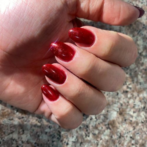 کاشت ناخن با ژل