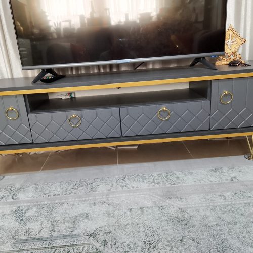 ست سه تیکه آیینه کنسول جا کفشی میز تلویزیون