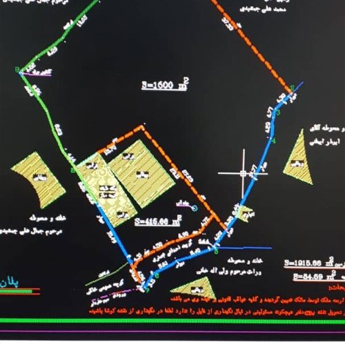 زمین مسکونی درگیلان .شفت.نصیرمحله