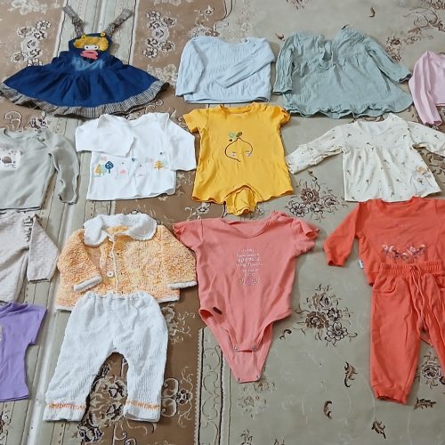 لباس بچه‌گانه از 5و6ماهگی تا 1سال و نیم