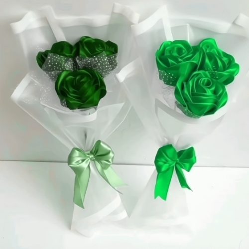 انواع گل های روبانی وبوکت پروانه ای،باهربودجه ای