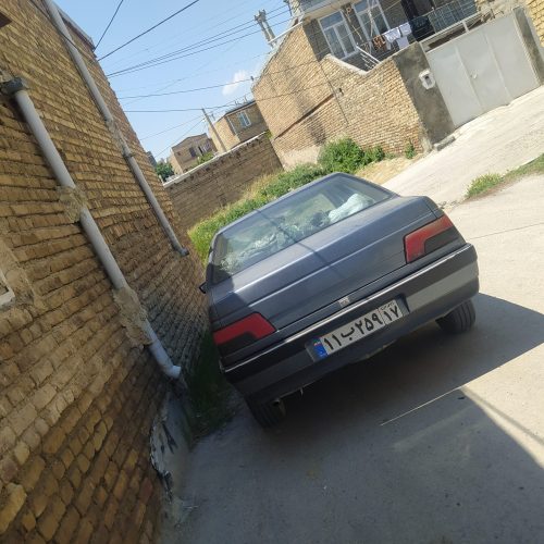 پژو 405مدل91رنگ خاکستری تمام رنگ دوگانه سوزی کارخانه ماتور سالم فنی سالم