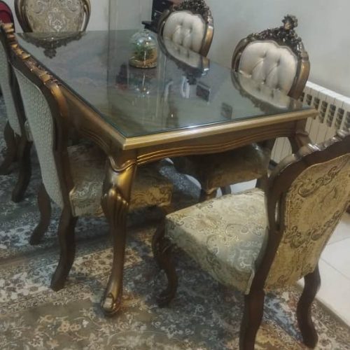مبلمان ومیز ناهارخوری چوب راش گرجستان