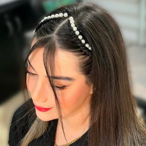 اکستنشن مژه و بافت مو