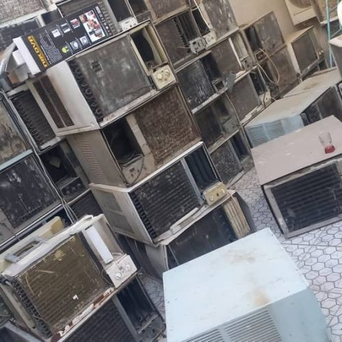 خریدار کولر گازی سوخته