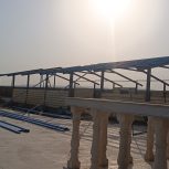 جوشکاری ، ساخت خرپا ونصب توری و شیروانی