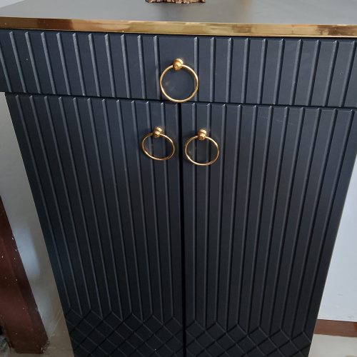 ست سه تیکه آیینه کنسول جا کفشی میز تلویزیون