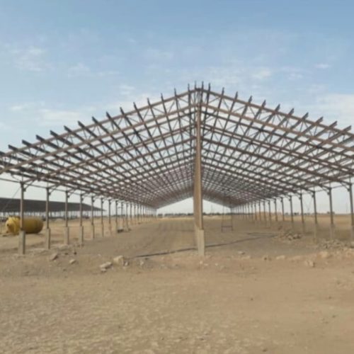 جوشکاری ، ساخت خرپا ونصب توری و شیروانی