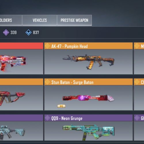 دارای پنج لجند ویک متیک می باشد