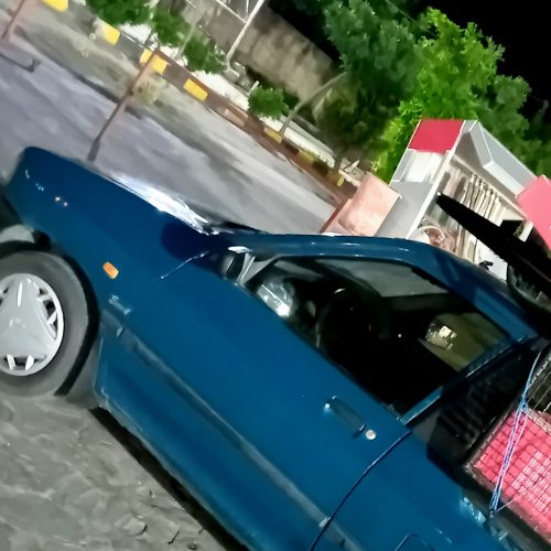 پراید وانت 93 آبی استثنایی