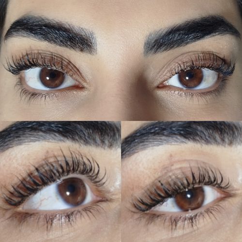 مدل برای لیفت ابرو و مژه