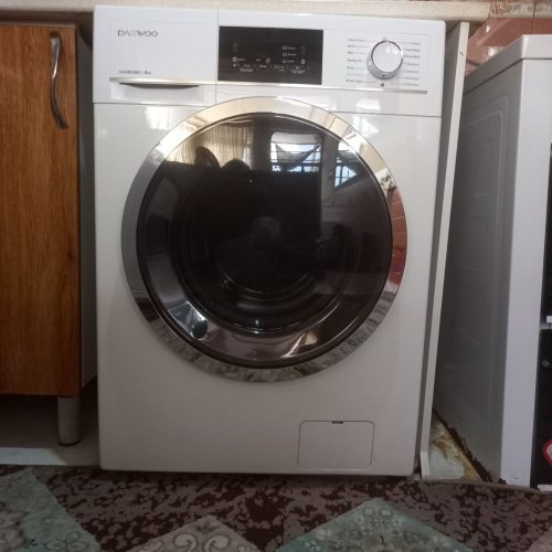 ماشین لباسشویی دوو 8کیلوی کاملا سالمم و تمیز