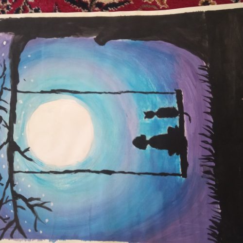 نقاشی روی کاغذ مخصوص