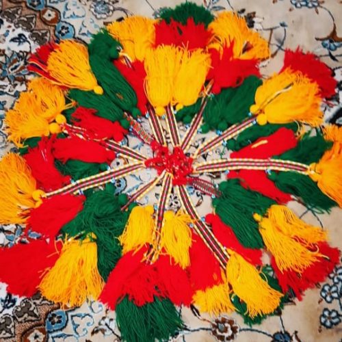 شیردنگ . دستمال رقص