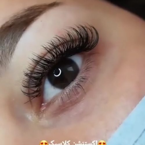 اکستنشن مژه