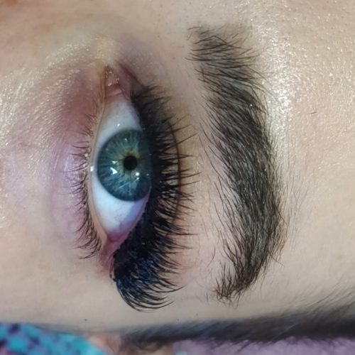 مدل کاشت مژه و ناخن