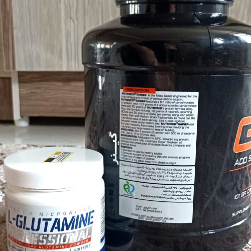 مکمل گینر جحم وگلوتامین