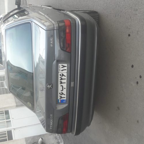 پژو پارس خاکستر بدون رنگ