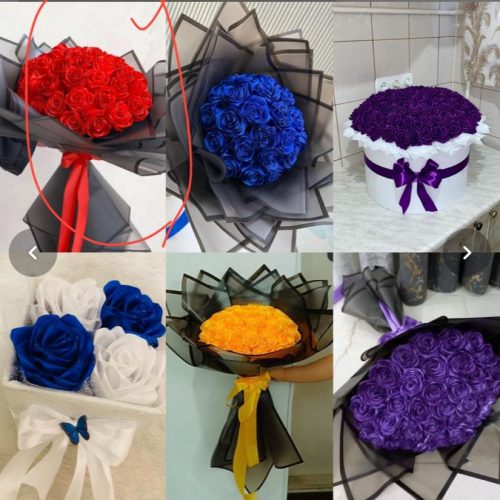 انواع گل های روبانی وبوکت پروانه ای،باهربودجه ای