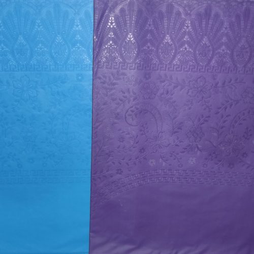 رومیزی پلاستیکی دررنگبندی وسایز