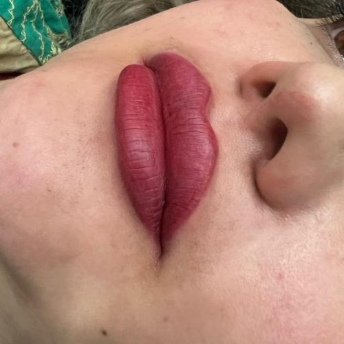 ابرو میکرو . شدینگ لب . رژ لب