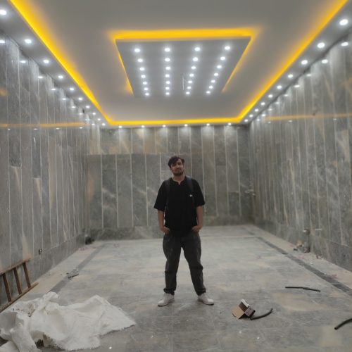 اجرای کناف  سقف کاذب نورپردازی