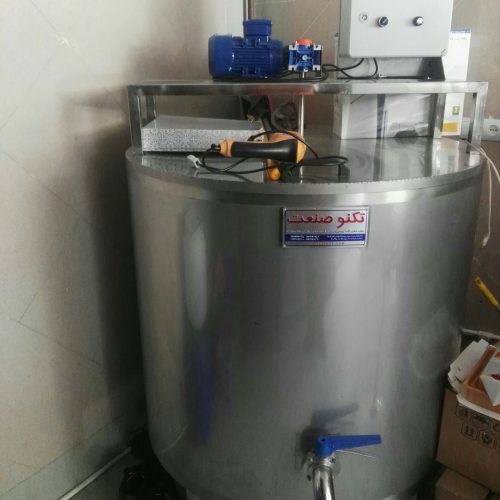 پاتیل شیر جوش و شیر سرد کن